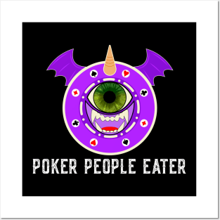 Poker People Eater Posters and Art